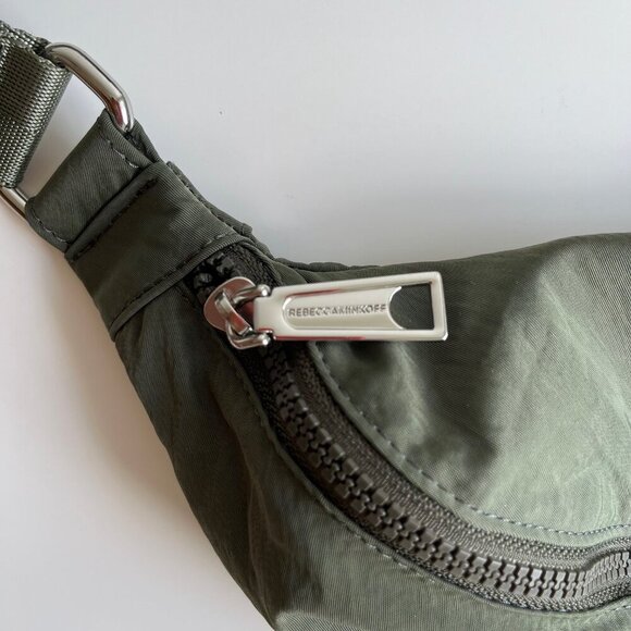 Rebecca Minkoff Nylon Belt Bag in Olive Green - Picture 6 of 9
